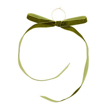 Load image into Gallery viewer, Velvet Bow Wine Charms - Moroccan - Set of 6