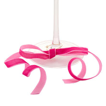 Load image into Gallery viewer, Velvet Bow Wine Charms - Moroccan - Set of 6