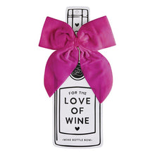 Load image into Gallery viewer, Velvet Wine Bottle Bow