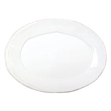 Load image into Gallery viewer, Vietri Lastra Small Oval Platter - White