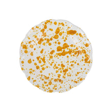 Load image into Gallery viewer, Vietri Amalfitana Splatter Salad Plate - Yellow - FINAL SALE