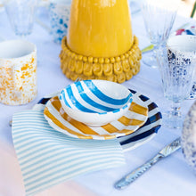Load image into Gallery viewer, amalfitana stripe plates and bowls