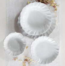 Load image into Gallery viewer, Vietri Incanto Stone 4 piece Place Setting - White