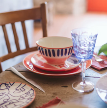 Load image into Gallery viewer, Vietri Moda Stripe Cereal Bowl - FINAL SALE