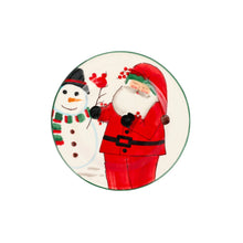 Load image into Gallery viewer, Vietri Old St. Nick 2024 Limited Edition Salad Plate - FINAL SALE