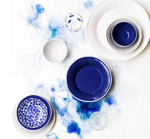 Load image into Gallery viewer, Vietri Chroma Salad Plate - Blue - FINAL SALE