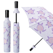 Load image into Gallery viewer, Vinrella Tortuga Bottle Umbrella