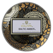 Load image into Gallery viewer, Voluspa Baltic Amber Candle - Mini Tin 4oz
