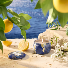 Load image into Gallery viewer, Voluspa Mediterranean Lemon Candle - Mini Tin 4oz