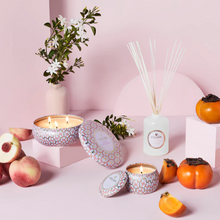 Load image into Gallery viewer, Voluspa Saijo Persimmon Candles and diffuser display
