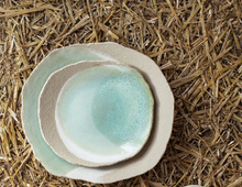 Load image into Gallery viewer, Wabi Dessert Plate - Vert - FINAL SALE