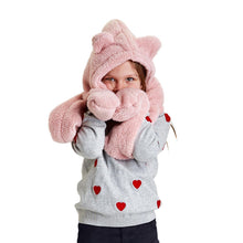 Load image into Gallery viewer, Warm Fuzzies 3-In-1 Plush Wrap Scarf