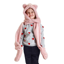 Load image into Gallery viewer, Warm Fuzzies 3-In-1 Plush Wrap Scarf