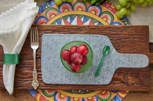 Load image into Gallery viewer, etuHOME White Mini Glass Cheese Tray