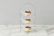 Load image into Gallery viewer, etuHOME White Stackable Appetizer Plate w/ Handle