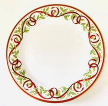 Load image into Gallery viewer, Winter Festival Bread & Butter Plate - White - FINAL SALE