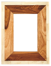 Load image into Gallery viewer, Wood and Bone Photo Frame