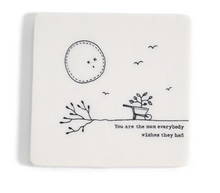Load image into Gallery viewer, Good Friends Square Shape Coasters