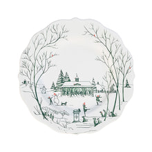 Load image into Gallery viewer, Juliska Country Estate Winter Frolic Dessert/Salad Plate Evergreen