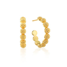 Load image into Gallery viewer, Capucine de Wulf Icon Small Hoop Earrings - Gold