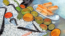 Load image into Gallery viewer, close up of quilling