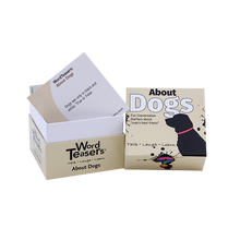 Load image into Gallery viewer, Word Teasers - About Dogs open box with cards