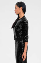Load image into Gallery viewer, Twinkle Sweater Met Ball Twinkle - Black side view