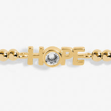 Load image into Gallery viewer, A Little 'Hope' Bracelet in Gold-Tone Plating