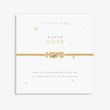 Load image into Gallery viewer, A Little 'Hope' Bracelet in Gold-Tone Plating
