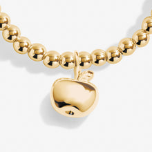 Load image into Gallery viewer, A Little 'Thank You Teacher' Bracelet in Gold-Tone Plating