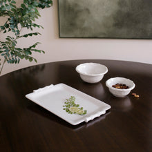 Load image into Gallery viewer, VIDA Bamboo Md Rectangular Tray (White)