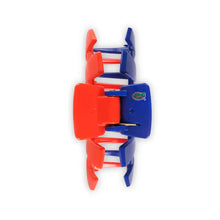 Load image into Gallery viewer, Orange and blue hair clip with Gators logo