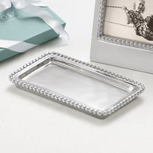 Load image into Gallery viewer, Mariposa Beaded Tray - "the best is yet to come" (Cursive)