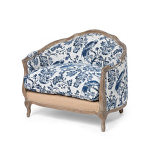 Load image into Gallery viewer, Park Hill Collection Bluebird Toile Settee