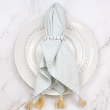Load image into Gallery viewer, Morgan Tassel Napkin Sea/Multi - Set of 2
