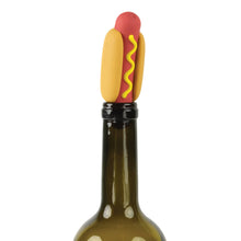 Load image into Gallery viewer, Wine Wiener - Hot Dog Bottle Stopper