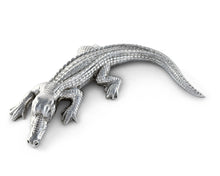 Load image into Gallery viewer, Arthur Court Alligator Figurine Large