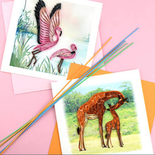 Load image into Gallery viewer, quilled Greeting Card