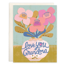 Load image into Gallery viewer, Mother's Day Greeting Card - Grandma Flowers