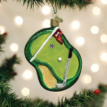 Load image into Gallery viewer, Old World Christmas Putting Green Ornament on a tree