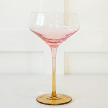 Load image into Gallery viewer, Amber Coupe Glass