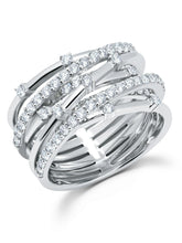 Load image into Gallery viewer, Crislu Entwined Ring Finished in Pure Platinum