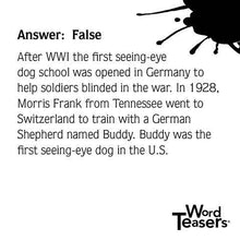 Load image into Gallery viewer, card with answer