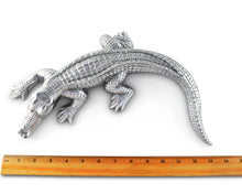 Load image into Gallery viewer, Arthur Court Alligator Figurine Large