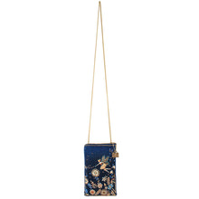 Load image into Gallery viewer, Fairy Dust Crossbody Phone Bag side view showing gold chain