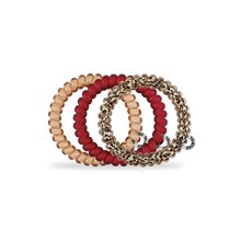 Load image into Gallery viewer, TELETIES Spiral Hair Coils Wild Side Hair Ties - Small