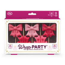 Load image into Gallery viewer, WRAP PARTY Bow Candles, Set of 5 in a box