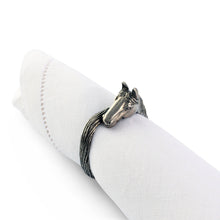 Load image into Gallery viewer, Vagabond House Horse Head Napkin Ring - Single