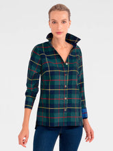 Load image into Gallery viewer, Gretchen Scott Designs Comfy Cozy Shirt - Plaidly Cooper Green Multi