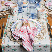 Load image into Gallery viewer, Juliska Villa Stripe Napkin on a place setting